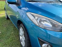 Gebraucht Mazda 2 75 PS (55 kW) 2011 Blau Kleinwagen