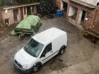 Gebraucht Ford Transit Connect 90 PS (66 kW) 2010 Weiß Van / Kleinbus