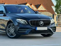 Brugt Mercedes E400 AMG line 340 HK (250 kW) 2018 Blå Stationcar
