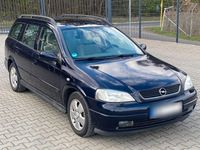 Gebraucht Opel Astra Elegance 125 PS (91 kW) 2003 Blau Kombi