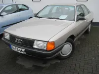 Gebraucht Audi 100 136 PS (100 kW) 1988 Silber Limousine