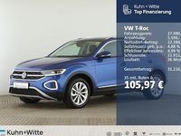 Gebraucht VW T-Roc Style 150 PS (110 kW) 2024 Blau SUV
