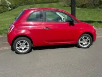 Gebraucht Fiat 500 Pop 69 PS (50 kW) 2008 Rot Kleinwagen