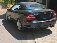 Gebraucht Mercedes CLK200 163 PS (119 kW) 2003 Schwarz Cabrio