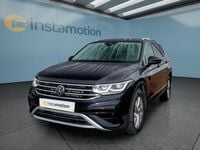 Gebraucht VW Tiguan Allspace 150 PS (110 kW) 2022 Schwarz SUV
