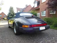 Gebraucht Porsche 911 218 PS (160 kW) 1988 Blau Cabrio