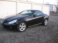 Gebraucht Mercedes SLK200 163 PS (119 kW) 2004 Obsidianschwarz  metalliclack Cabrio