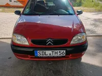 Gebraucht Citroën Saxo 60 PS (44 kW) 2002 Rot Kleinwagen