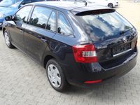 Gebraucht Skoda Rapid Active 86 PS (63 kW) 2015 Schwarz metallic Kleinwagen