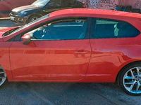 Usata Seat Leon 179 CV (131 kW) 2013 Rosso Coupé