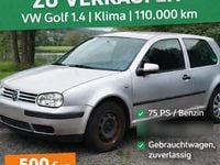 Gebraucht VW Golf IV 75 PS (55 kW) 2001 Silber Kleinwagen