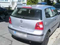 Brugt VW Polo 60 HK (44 kW) 2003 Sølv Hatchback