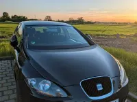 Usata Seat Leon 105 CV (77 kW) 2011 Nero Utilitaria