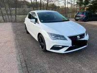 Usata Seat Leon FR 130 CV (95 kW) 2019 Bianco Berlina