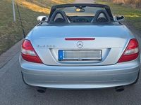 Gebraucht Mercedes SLK200 163 PS (119 kW) 2005 Silber Cabrio