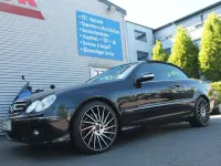 Gebraucht Mercedes CLK350 Sport 272 PS (200 kW) 2006 Obsidianschwarz  metalliclack Cabrio