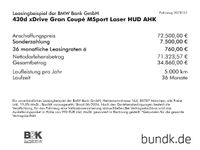 gebraucht BMW 430 Gran Coupé d xDrive MSport Laser HUD AHK