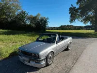 Gebraucht BMW 320 Cabriolet 129 PS (94 kW) 1988 Silber Cabrio