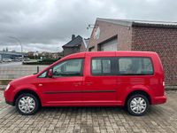 Gebraucht VW Caddy Maxi 105 PS (77 kW) 2009 Rot Van / Kleinbus