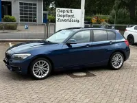 Gebraucht BMW 116 Advantage 109 PS (80 kW) 2017 Blau Kleinwagen