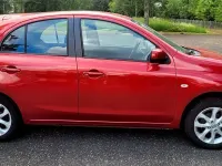 Gebraucht Nissan Micra Acenta 80 PS (58 kW) 2017 Rot Kleinwagen