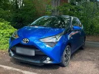 Gebraucht Toyota Aygo 72 PS (52 kW) 2019 Blau Kleinwagen