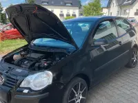 Gebraucht VW Polo 75 PS (55 kW) 2007 Schwarz Kleinwagen