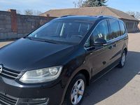 Gebraucht VW Sharan Life 140 PS (102 kW) 2013 Schwarz Van / Kleinbus