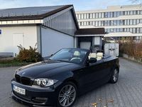 Gebraucht BMW 118 Cabriolet 143 PS (105 kW) 2010 Schwarz Cabrio
