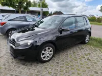 Gebraucht VW Golf VI 80 PS (58 kW) 2010 Schwarz Kleinwagen