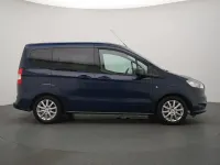 Gebraucht Ford Tourneo Courier Trend 101 PS (74 kW) 2016 Blau Van / Kleinbus