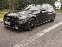 Gebraucht Mercedes C200 AMG 184 PS (135 kW) 2020 Schwarz Limousine