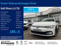 Gebraucht VW Golf VIII Move 131 PS (96 kW) 2023 Weiß Limousine