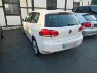 Gebraucht VW Golf VI 105 PS (77 kW) 2010 Weiß Kleinwagen