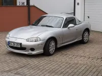 Gebraucht Mazda MX5 110 PS (80 kW) 2002 Silber Cabrio