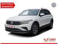 Gebraucht VW Tiguan Active 150 PS (110 kW) 2021 Pure white SUV
