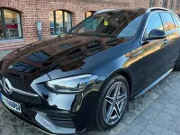 Gebraucht Mercedes C220 AMG line 200 PS (147 kW) 2022 Schwarz Kombi