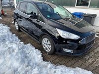 Gebraucht Ford C-MAX Titanium 125 PS (91 kW) 2018 Schwarz Van / Kleinbus