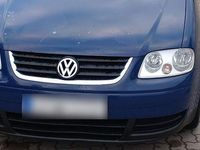 Gebraucht VW Touran 90 PS (66 kW) 2006 Blau Van / Kleinbus