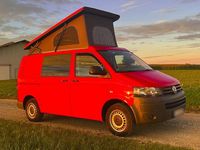 Używany VW Transporter 102 KM (75 kW) 2011 Czerwony Van