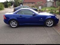 Gebraucht Mercedes SLK230 AMG 262 PS (192 kW) 1999 Blau metallic Cabrio