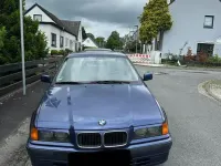 Gebraucht BMW 316 102 PS (75 kW) 1996 Blau Coupé