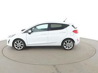 Gebraucht Ford Fiesta Titanium 101 PS (74 kW) 2017 Weiß Kleinwagen