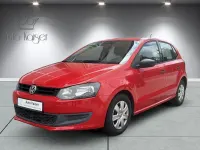 Gebraucht VW Polo Trendline 60 PS (44 kW) 2011 Rot Kleinwagen