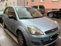 Gebraucht Ford Fiesta 80 PS (58 kW) 2007 Blau Kleinwagen