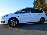Gebraucht Ford S-MAX Titanium 241 PS (177 kW) 2019 Weiß Van / Kleinbus