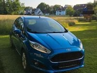 Gebraucht Ford Fiesta 60 PS (44 kW) 2016 Blau Kleinwagen