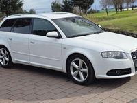 Gebraucht Audi A4 S-Line 163 PS (119 kW) 2008 Weiß Limousine