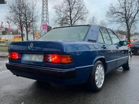 Gebraucht Mercedes 190 110 PS (80 kW) 1991 Blau Limousine