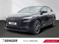 Gebraucht Audi Q4 Sportback e-tron S-Line 125 kW (170 PS) 2022 Mythosschwarz metallic SUV